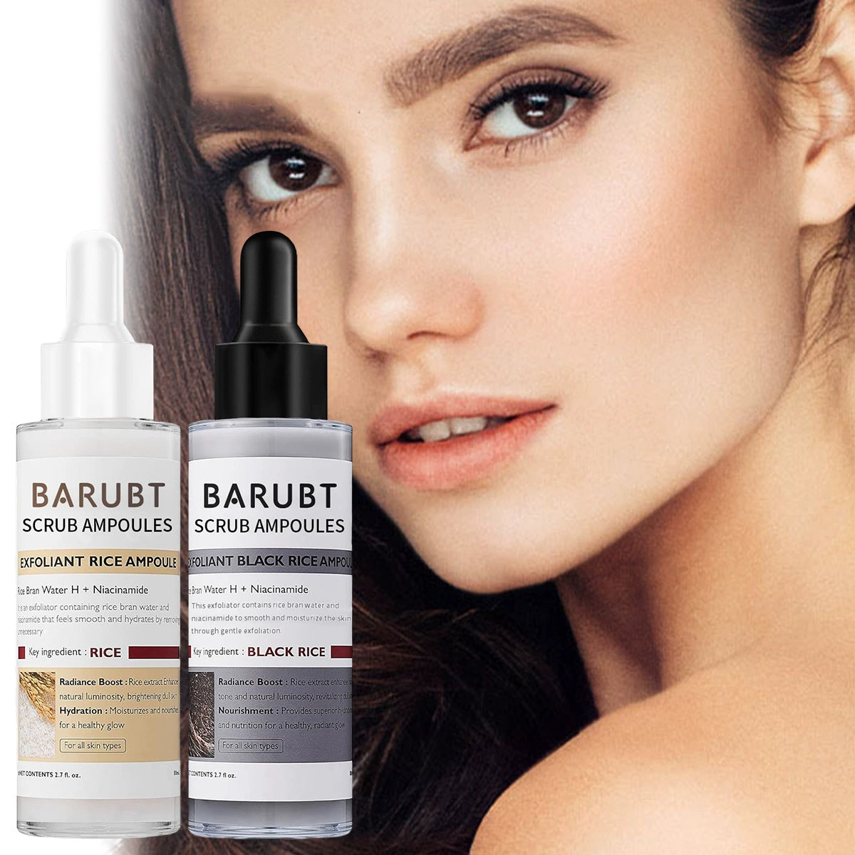 White Rice Black Rice Exfoliating Essence Exfoliating Soft Exfoliating Combination Oem